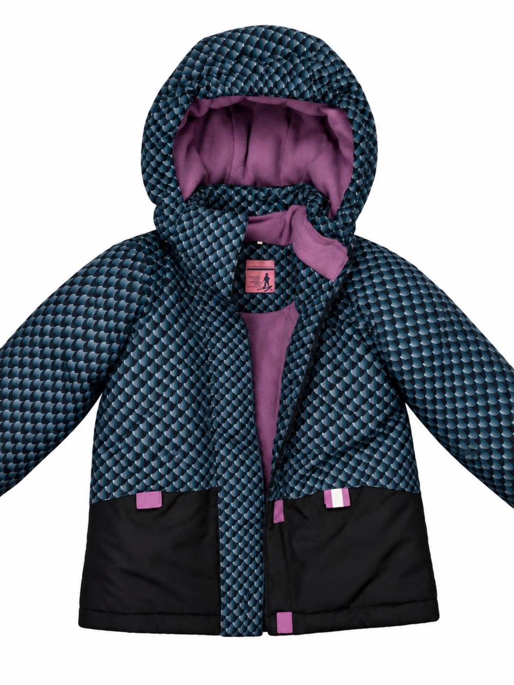 Lily & Dan Girls Ski Jacket Small Winter Snow Coat